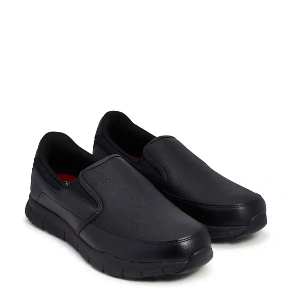 SKECHERS MENS/WOMANS NAMPA Black Slip-On Shoes NWOB Skechers Slip-ins Work: Nampa - Cottonbud main image 3